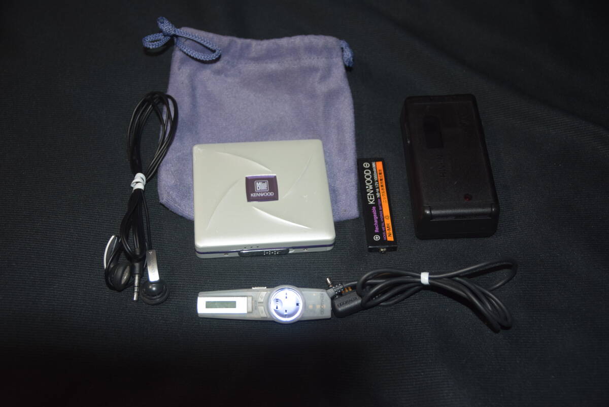 Kenwood ポータブルMDプレーヤー DMC-M33 (7)|MDプレーヤー Kenwood ポータブルMDプレーヤー DMC-M33 (7)|MDプレーヤー
