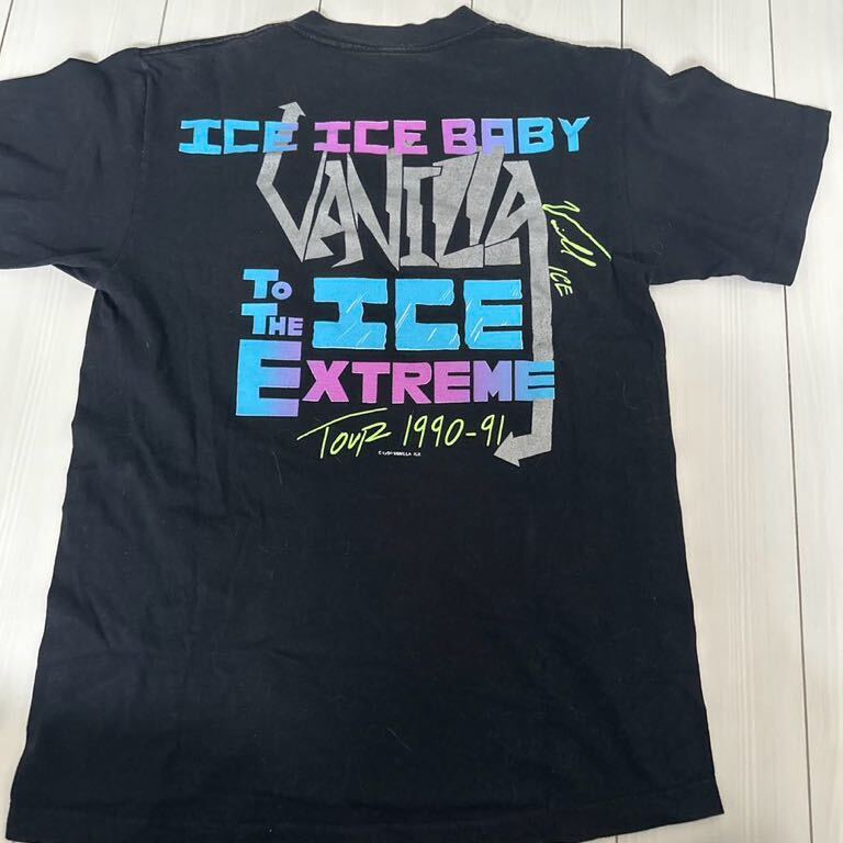 90’s VANILLA ICE “TO THE EXTREME TOUR Lヴィンテージ Tシャツ 古着 _画像4