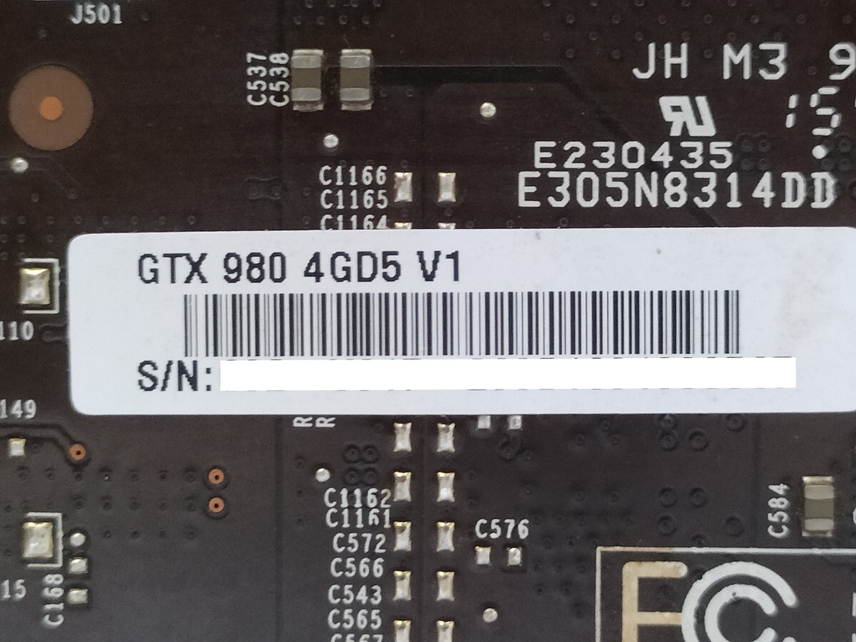 NVIDIA MSI GeForce GTX980 4GB V1 【グラフィックボード】の画像7