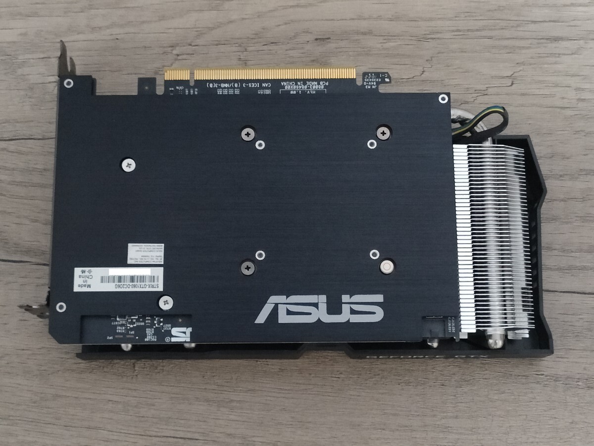 NVIDIA ASUS GeForce GTX1060 6GB STRIX DC2 OC 【グラフィックボード】の画像6