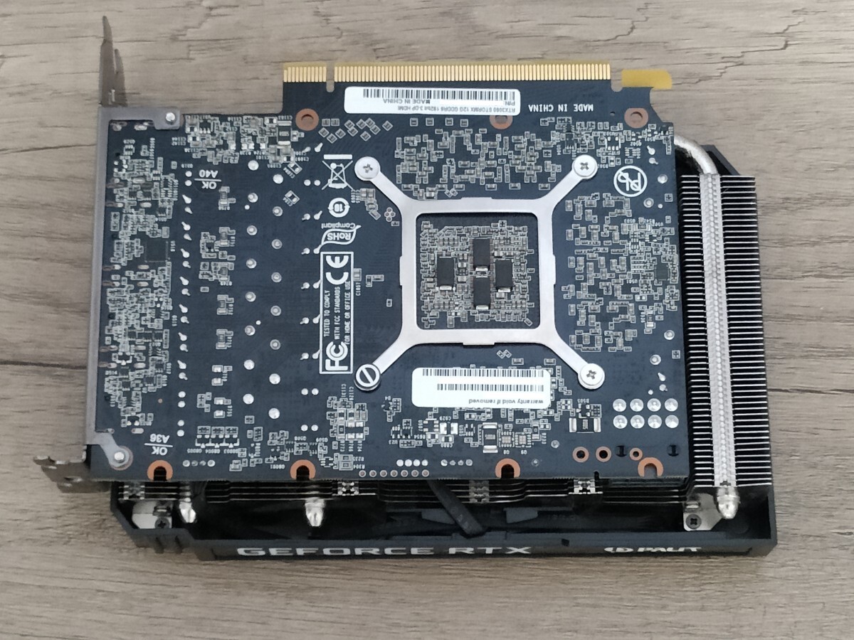 NVIDIA Palit GeForce RTX3060 12GB STORMX 【グラフィックボード】_画像6