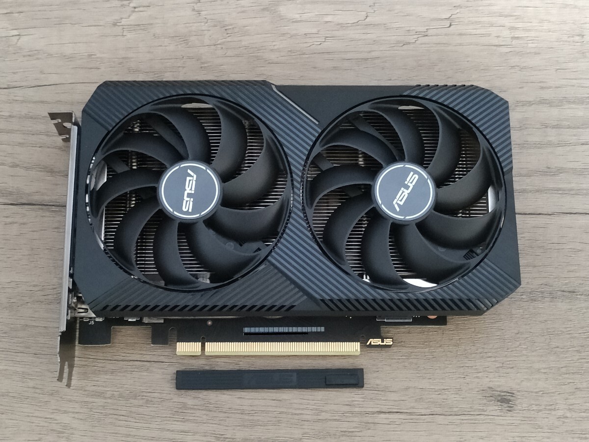 NVIDIA ASUS GeForce RTX3060Ti 8GB DUAL MINI OC V2 [ graphics board ]