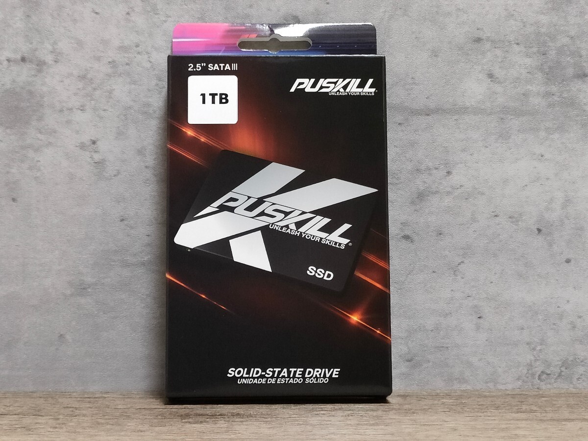 PUSKILL 2.5inch SATAⅢ Solid State Drive 1TB [ built-in type SSD]