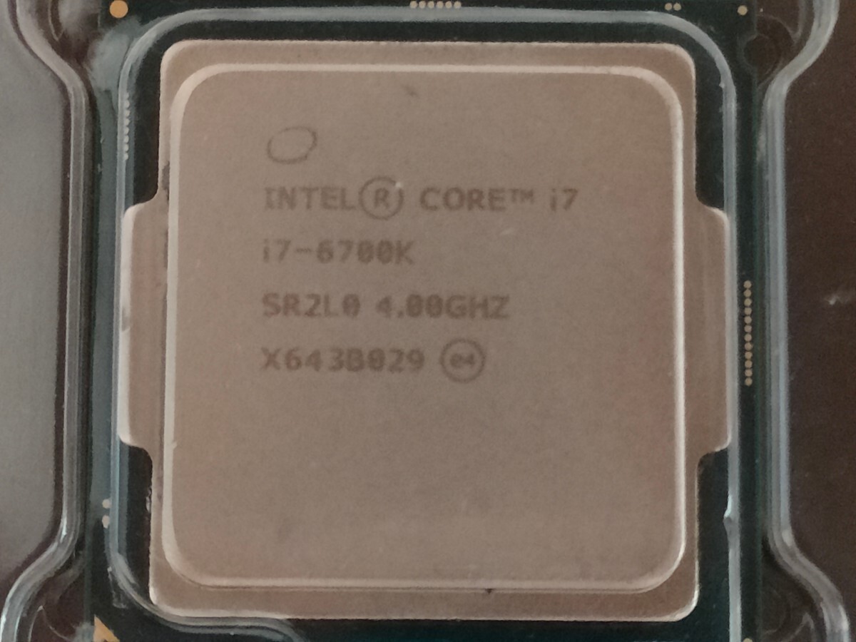 Intel Core i7-6700K 【CPU】_画像1
