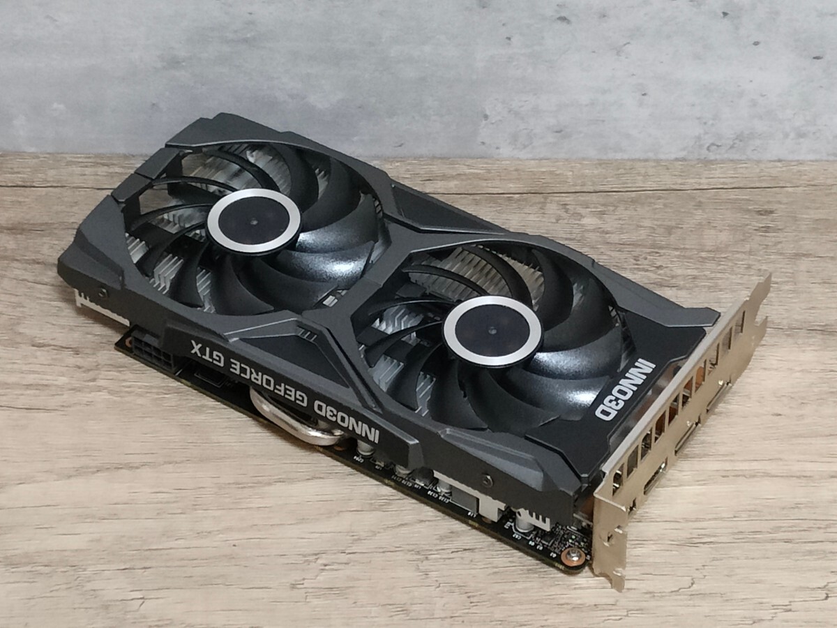 NVIDIA INNO3D GeForce GTX1660Super 6GB TWIN X2 【 графика  доска  】