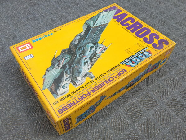  Super Dimension Fortress Macross necessary .. necessary . type 1/5000 Imai plastic model robot anime Showa Retro 