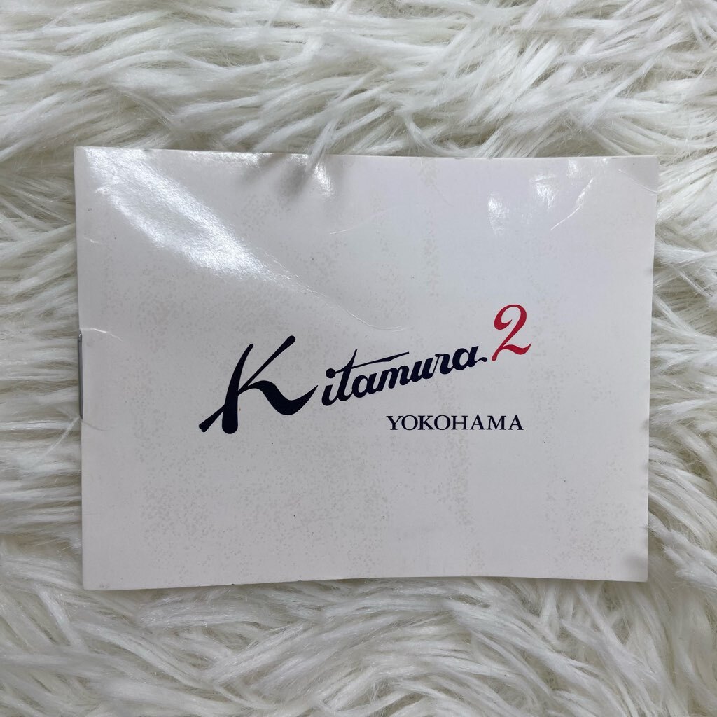1円～ A-8 80 Kitamura キタムラ ハンドバッグ トートバッグ ロゴ レザー の画像9