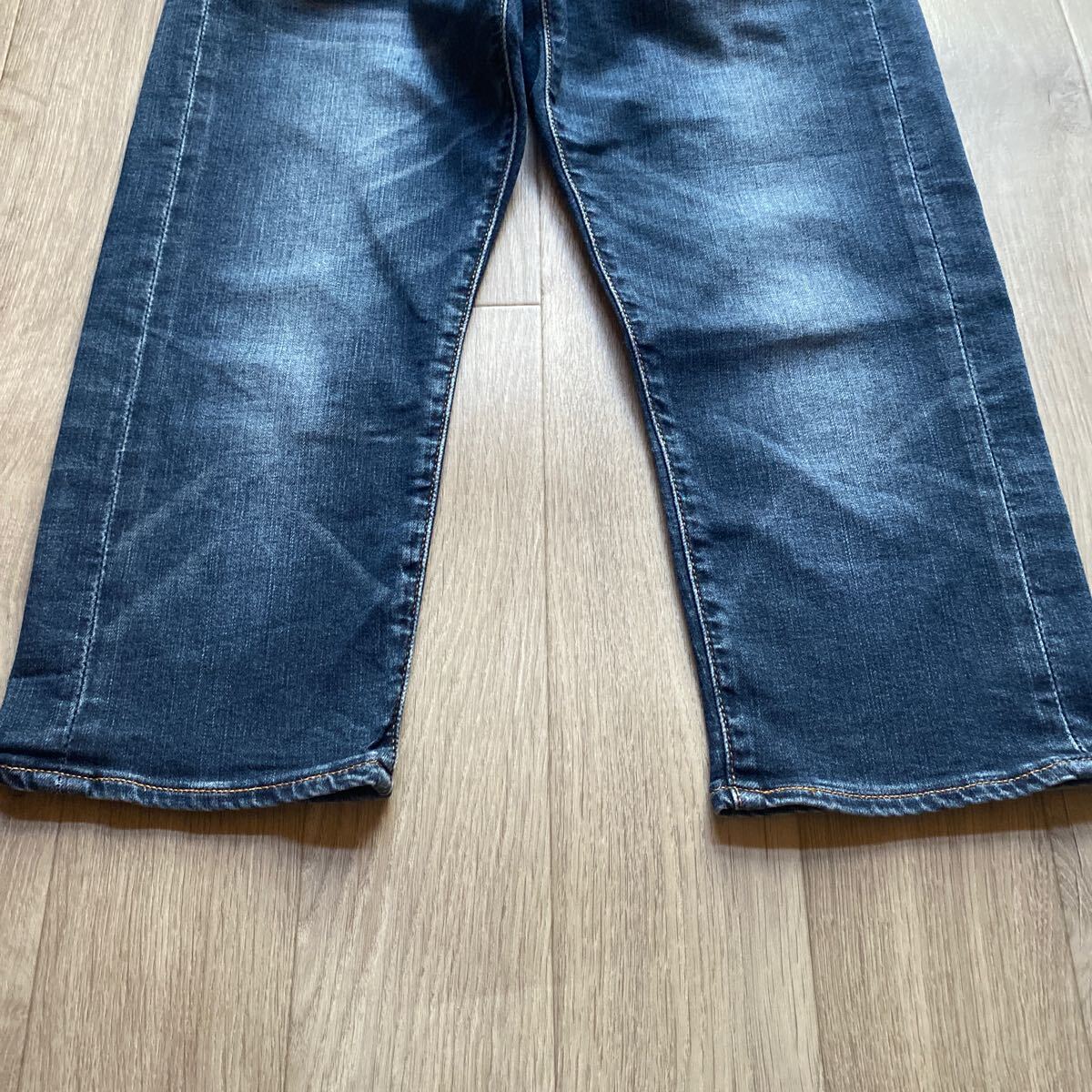 送料無料 古着ジーンズ【Levi's505 W28】八分丈くらいです サブリナ_画像3