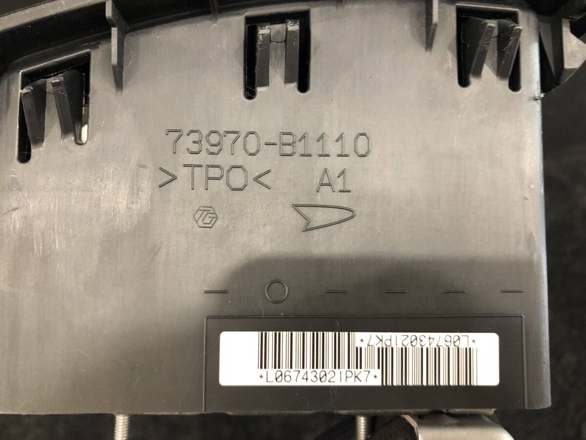 ルーミー タンク M900A 後期 ステアリング ハンドル レザー インフレーター欠品 エアバックカバー 運転席 助手席 2021年 653481_画像9