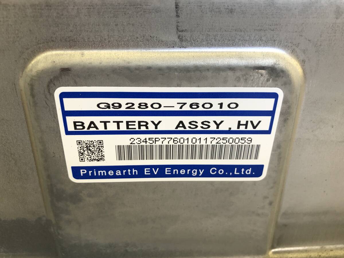  Prius ZVW30 HV battery hybrid battery G9280-76010 operation verification settled 2011 year 656996