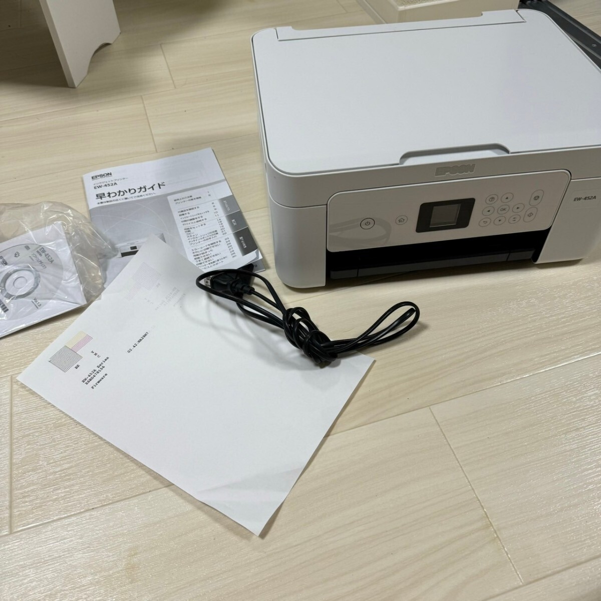 エプソン カラー プリンター インクジェット複合機 カラリオ EW-452A 2019年モデル EW-452A エプソン カラリオ EPSON プリンター_画像7