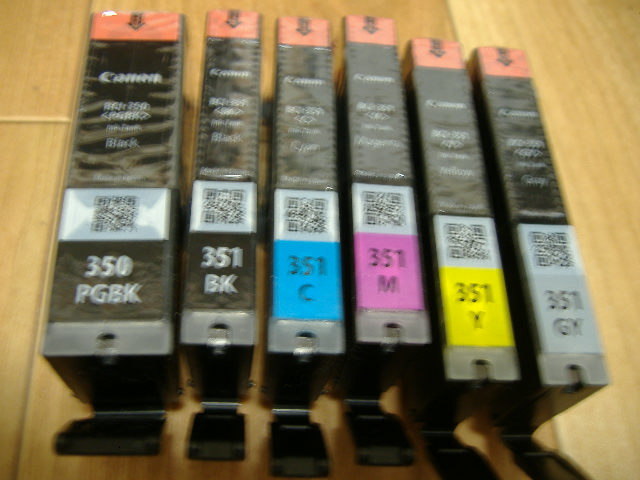 CANON インクカートリッジ BCI-351+350/6MP 6色マルチパック_画像1