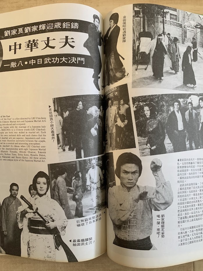 香港映画雑誌 南国電影 1979年1月号 ティ・ロン 少林寺VS忍者 リュー・チャーフィー 水野結花 五毒 チャン・チェ 桂治洪 ショウブラザーズの画像7