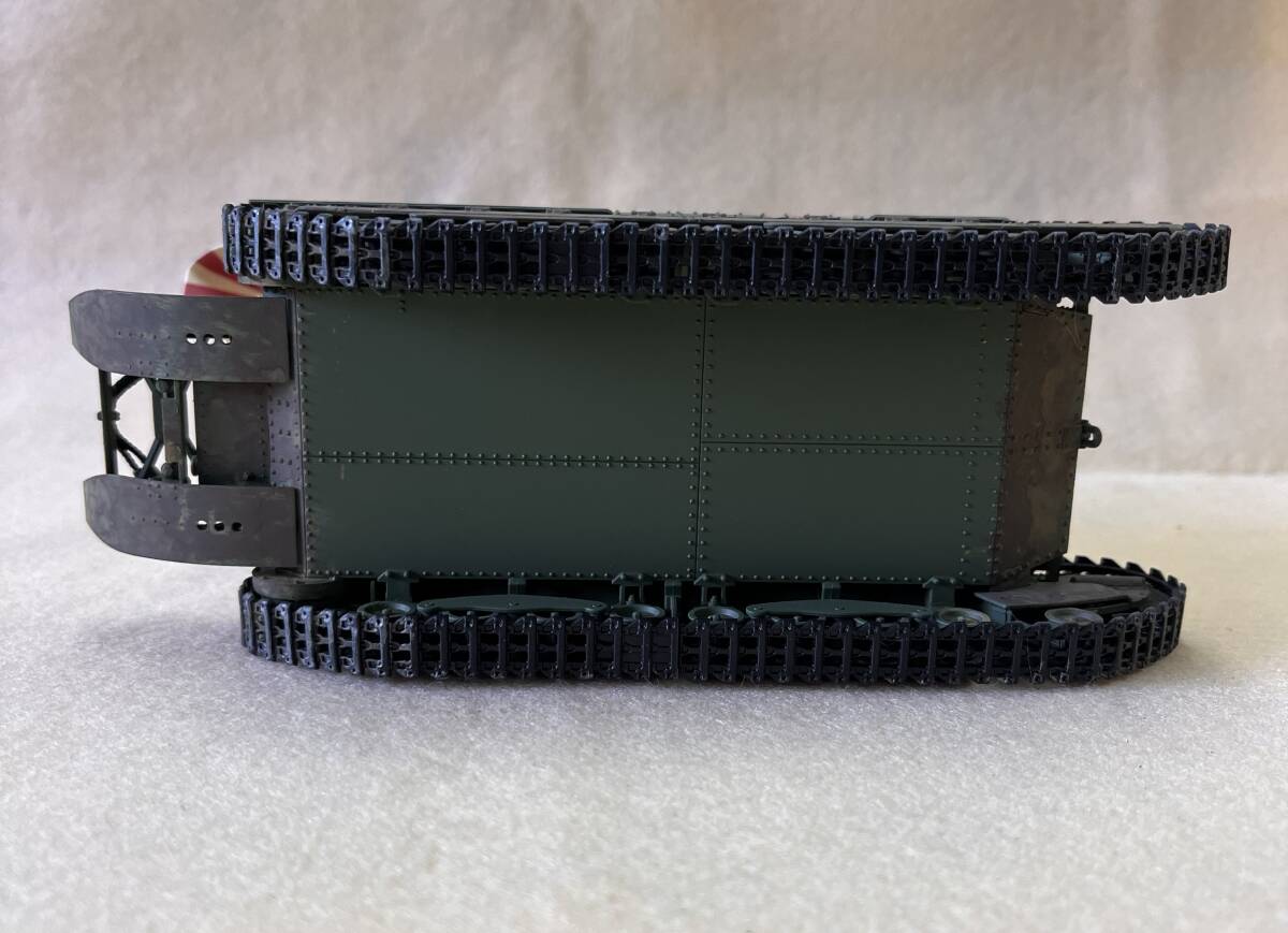 中古 組立済完成品 ジャンク 日本陸軍 八九式中戦車甲初期型 プラモデル キット 模型 0096の画像6