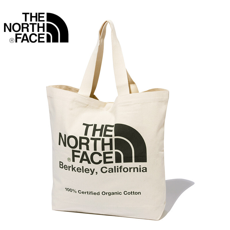 【NM82260 NK-1】 THE NORTH FACE　ノースフェイス　オーガニックコットントート　Organic Cotton Tote　トートバッグ　ブラック_画像5