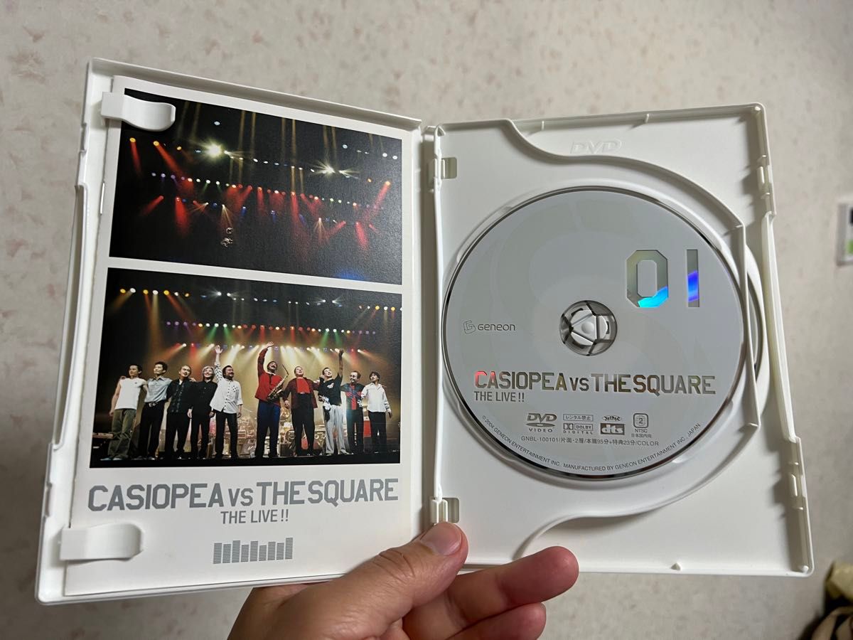 CASIOPEA VS THE SQUARE Tour2003 DVD（特典映像23分付き）