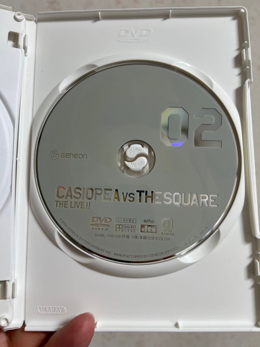 CASIOPEA VS THE SQUARE Tour2003 DVD（特典映像23分付き）