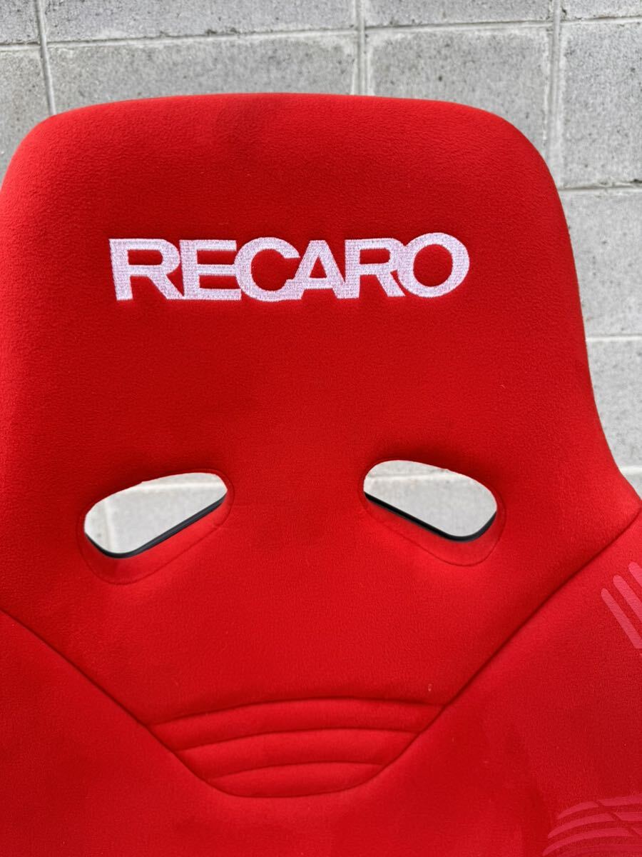 【 RECARO 】正規品 レカロ RS-GS バックカバー付き　運転席レッド フルバケ（検/シート/本体ドリフト/サーキット/SP-G/RS-G_画像5