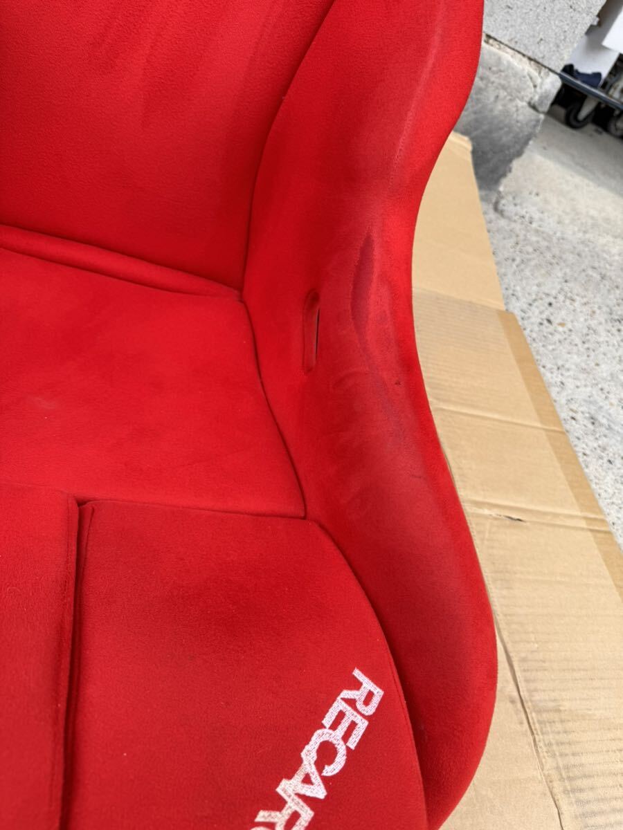 【 RECARO 】正規品 レカロ RS-GS バックカバー付き　運転席レッド フルバケ（検/シート/本体ドリフト/サーキット/SP-G/RS-G_画像3