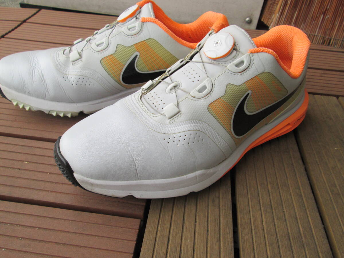  Nike Golf LUNARLON soft шиповки BOA обувь :25