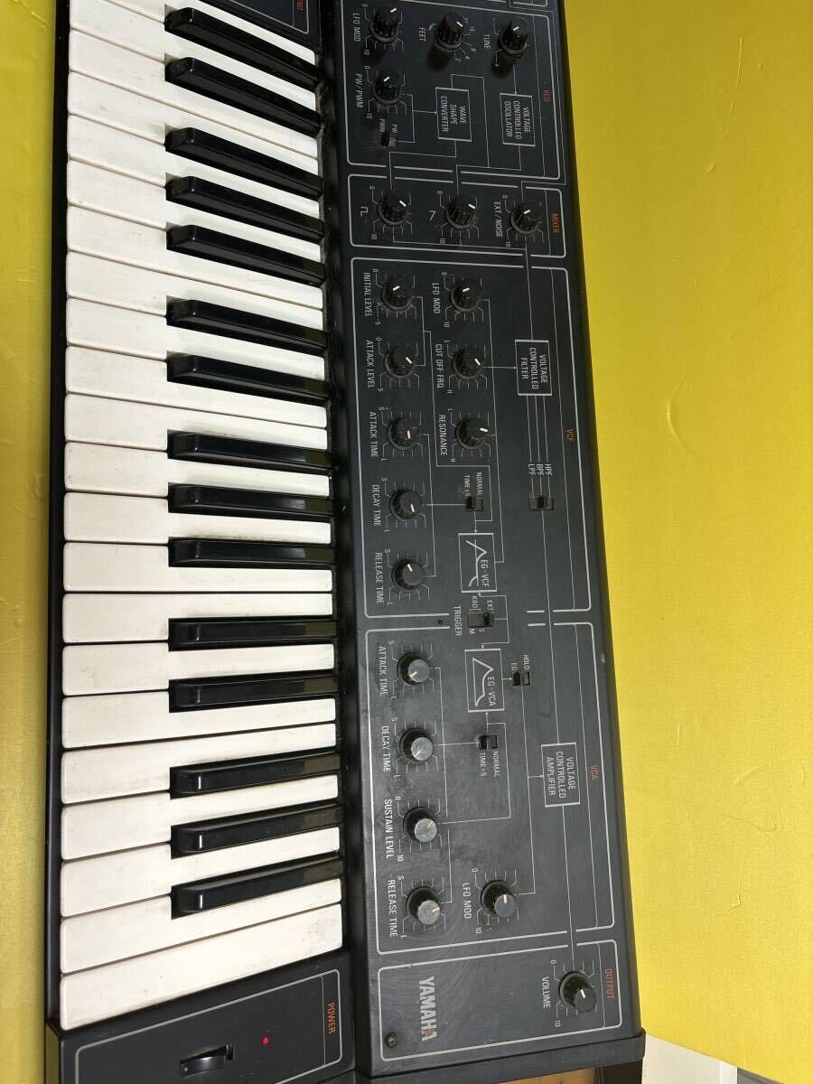 ヤマハ YAMAHA CS-10 アナログ シンセサイザー 楽器 中古_画像3