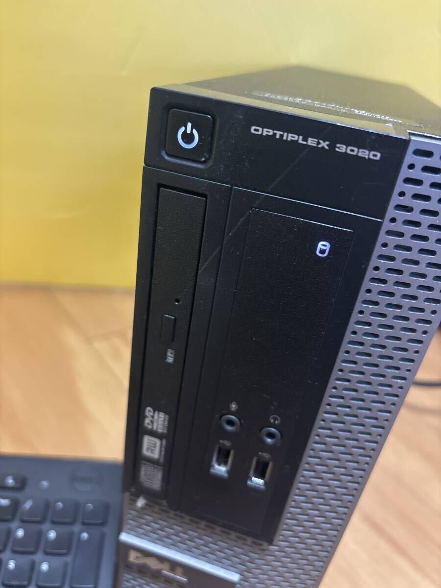 DELL OptiPlex 3020 D08S001 Core i5 Windows 8GB デスクトップパソコン DELL キーボード KG-1089_画像3