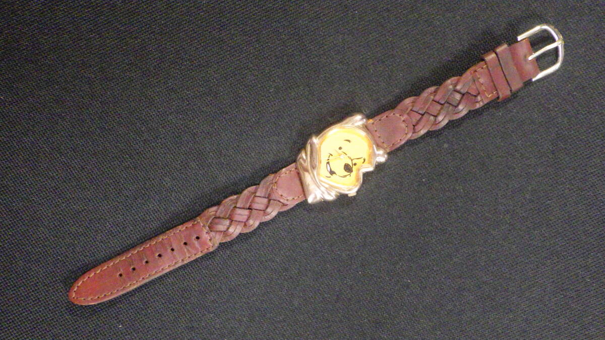 希少☆TIMEX タイメックス Disney ディズニー【くまのPooh プーさん】メンズ クォーツ腕時計 動作品☆の画像8