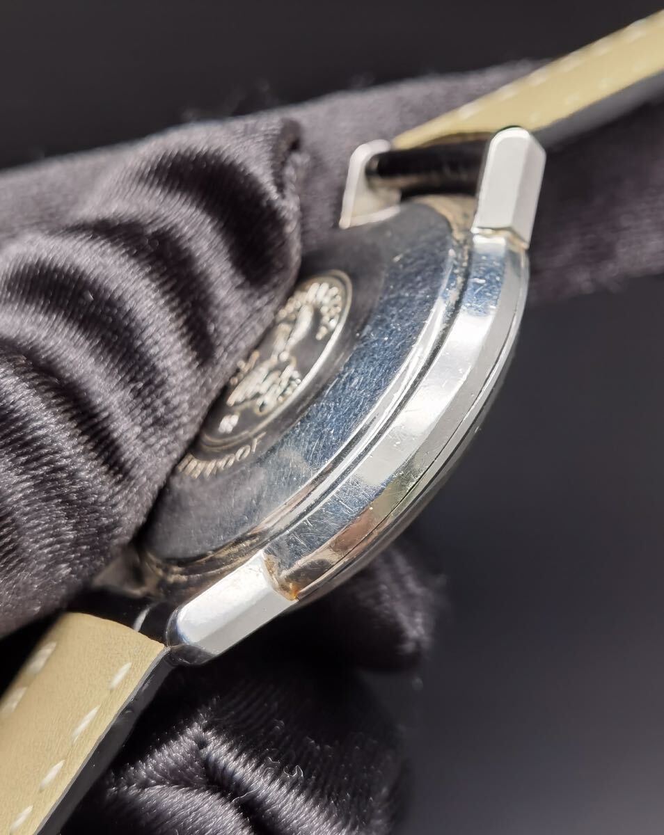 中古 オメガ OMEGA シーマスター デビル Seamaster DE VILLE アンティーク デイト シルバー オートマ SS ステンレス 自動巻 メンズ 腕時計_画像5