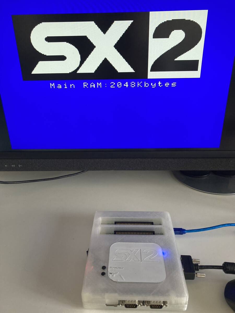 【動作確認済・ほぼ未使用】8Bits4ever製 FPGA MSX2+互換機 SX-2 本体の画像1