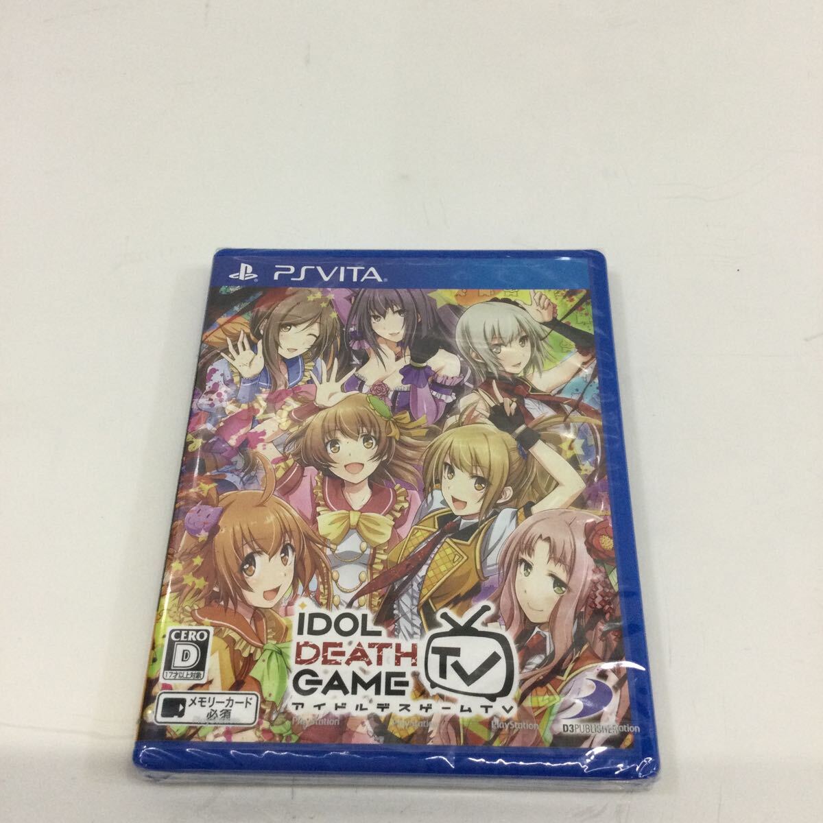 ※【同梱可】レア　未使用　PSVITA Vita ソフト　アイドルデスゲームTV _画像1