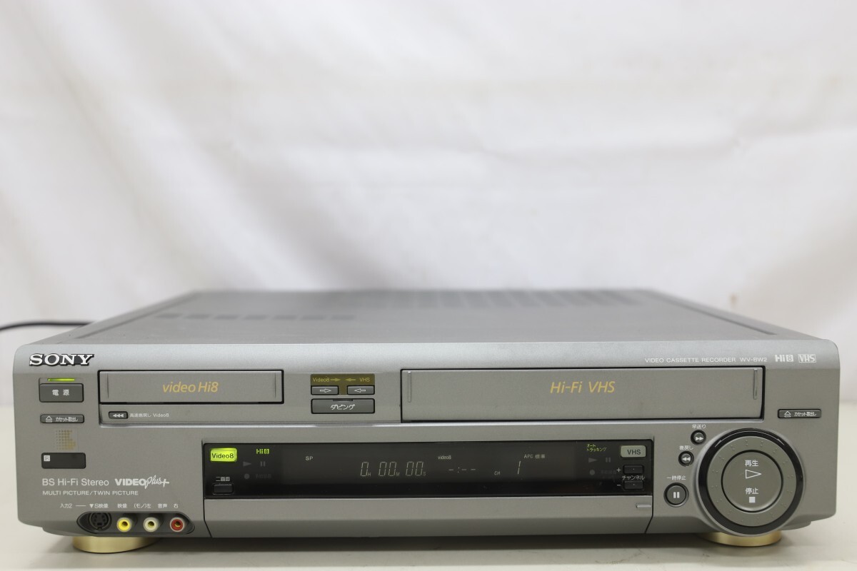 SONY ビデオカセットレコーダー WV-BW2 (A3270)の画像1