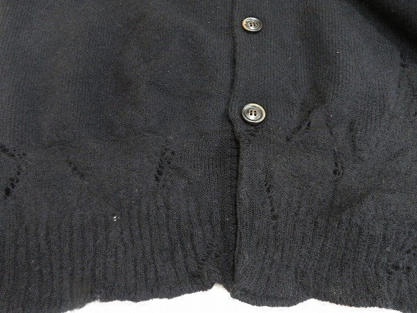 7T3795■nobuyuki matsui melt down cardigan ノブユキマツイ メルトダウンニットカーディガン_画像6