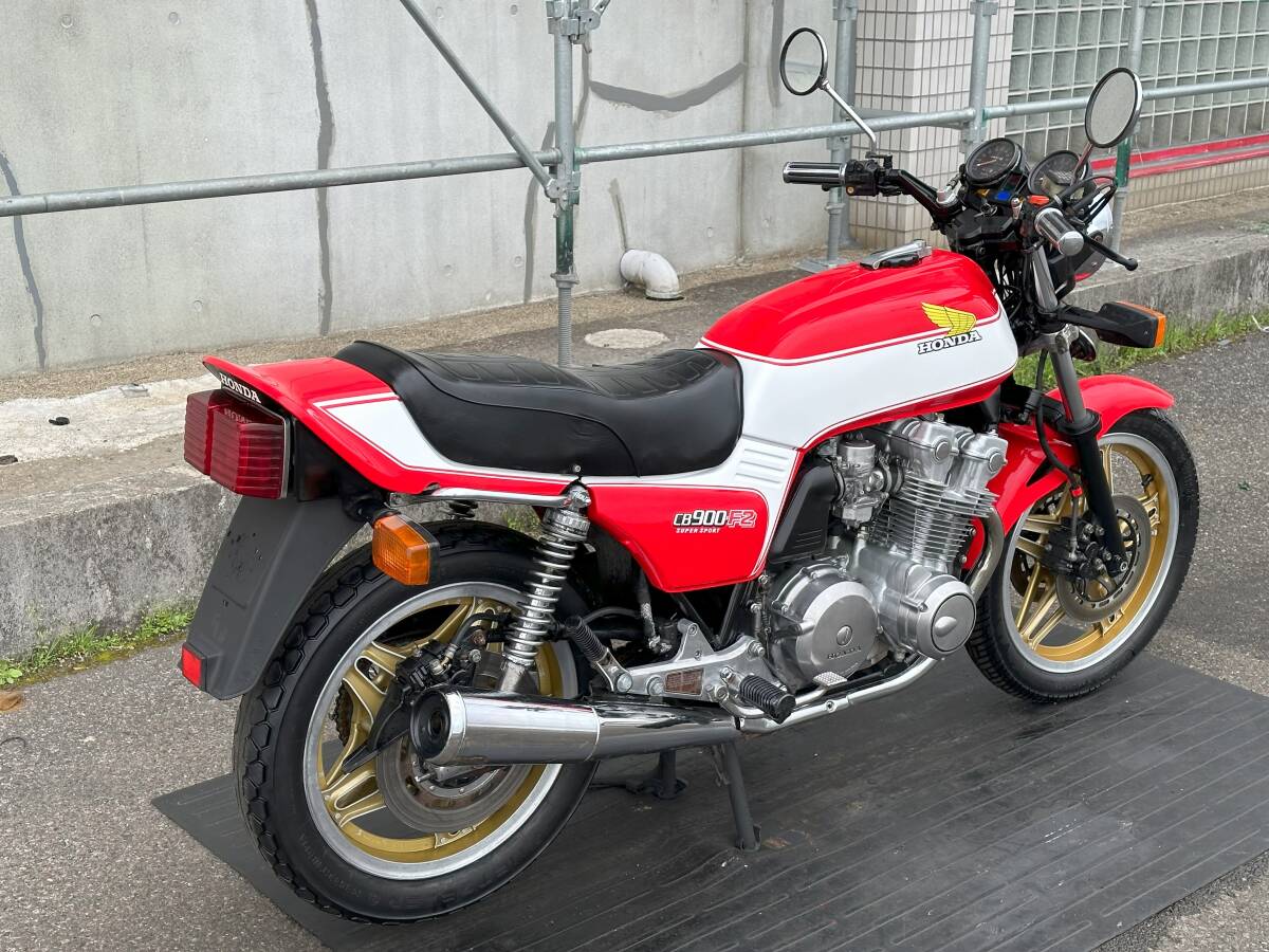 超極上CB900F!! 状態最高!! ウラコム!! HONDA ホンダ エンジン実働 動画あり 旧車絶版車 CB400F CB750F CB900F2 ボルドール BOL D'OR_画像6