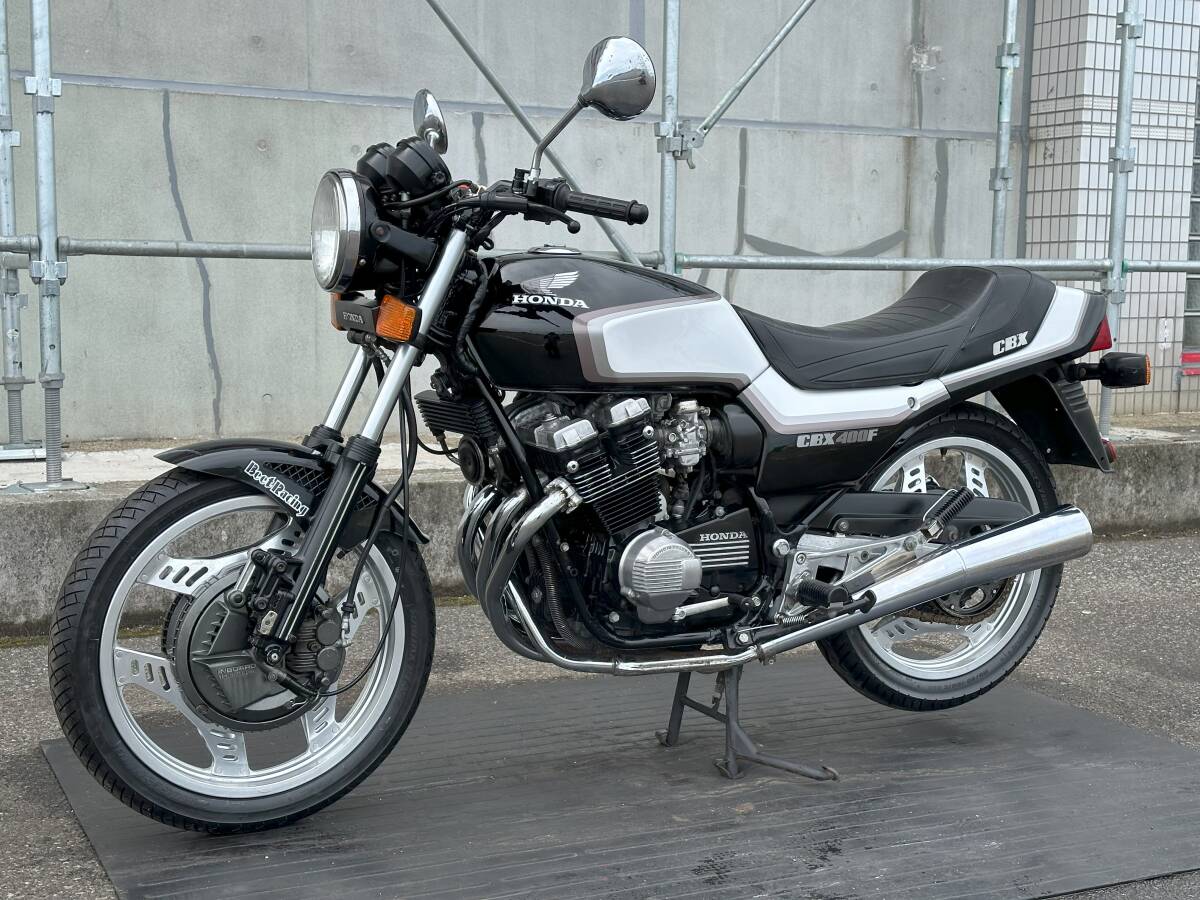 超極上CBX550F ブラック!! 状態最高!! ホンダ HONDA エンジン実働 動画あり 旧車絶版車 CBX400F CBX550F2 インテグラ_画像4