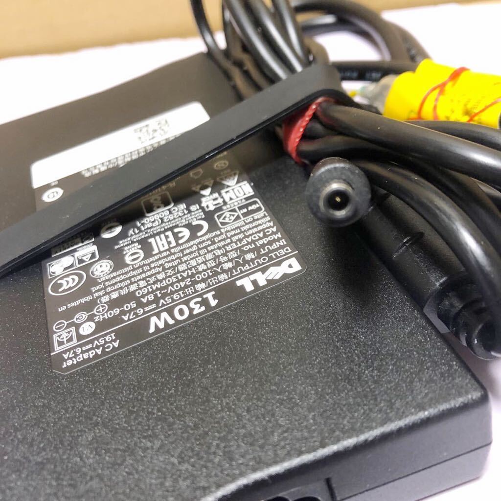  used beautiful goods DELL 130W AC adaptor HA130PM160 connector : 4.5x3.0mm Dell 3050 7050 7060 series correspondence operation goods control number SHA1230