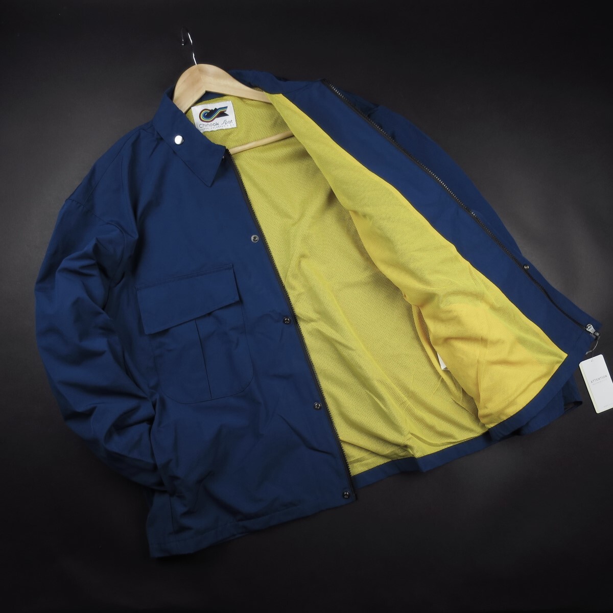  new goods * United Arrows /ko-en/coen/Chinook Sport special order military blouson 135/79 navy blue /[XL]