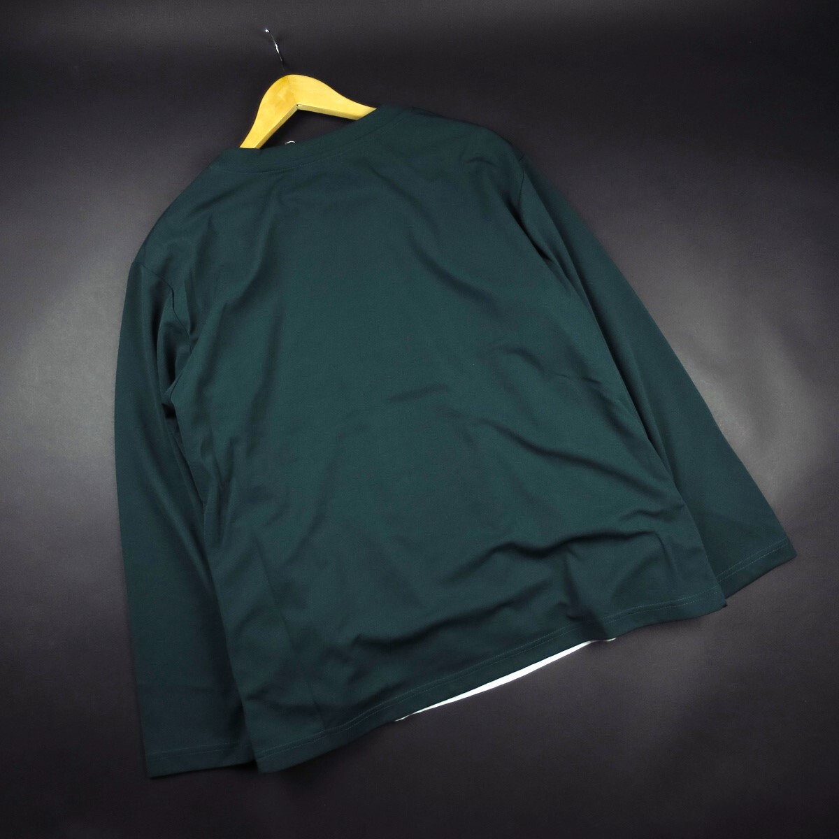  новый товар * Takeo Kikuchi / кардиган футболка Layered комплект 250/022 зеленый /[XL]