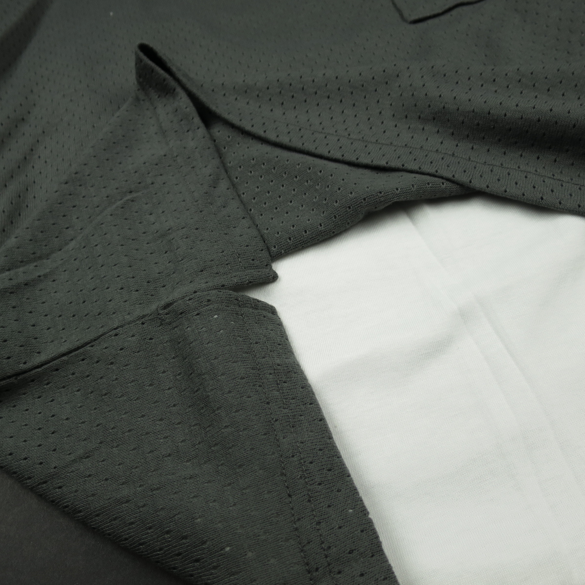  новый товар * United Arrows /ko-en/coen/ короткий рукав Layered футболка комплект 169/0970 чёрный /[XL]