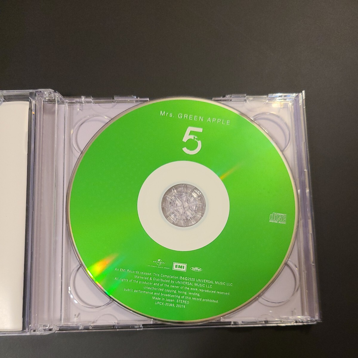 【初回】Mrs.GREEN APPLE 5 CD DVD アルバム ミセス 初回 初回限定盤 LIVE アボイドノート speaking インフェルノの画像3