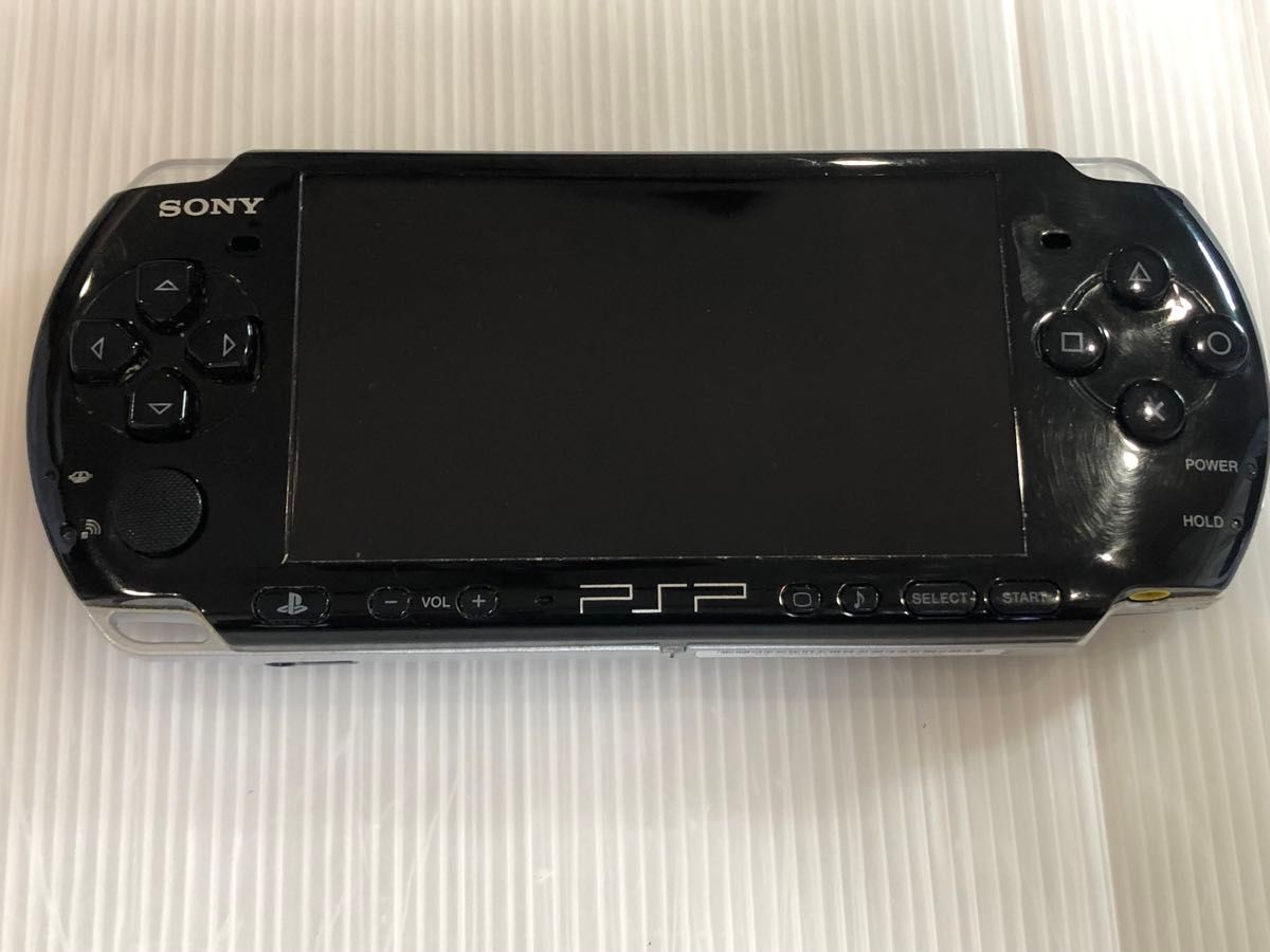 動作良好　液晶ほぼ無傷　SONY PSP-3000 ソニー プレイステーション ポータブル ピアノブラック 