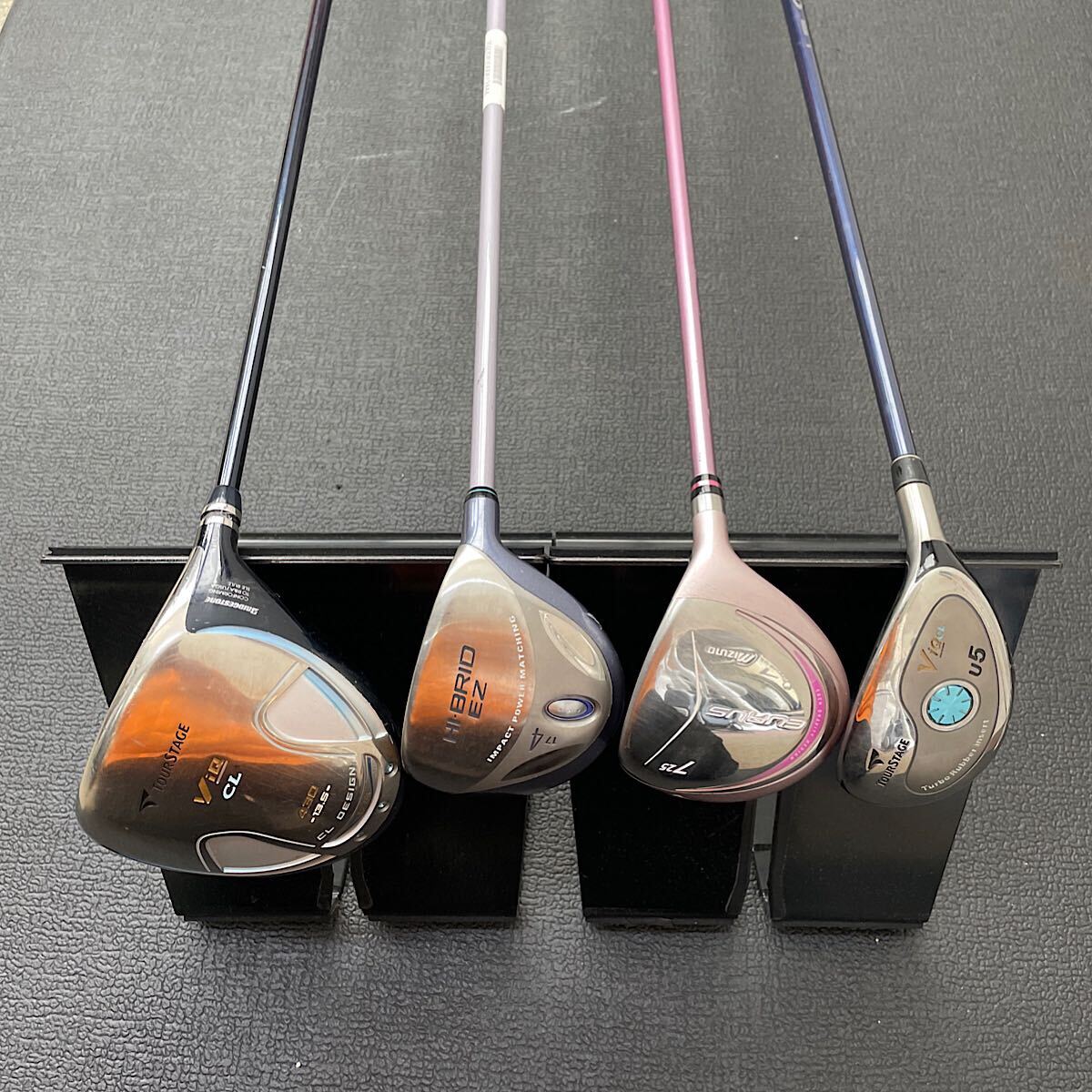 【GF225】レディースゴルフセット☆CALLAWAY(キャロウェイ)☆ツアーステージ☆レディースハーフセット(FLUX：L)☆キャディーバッグ付き_画像2