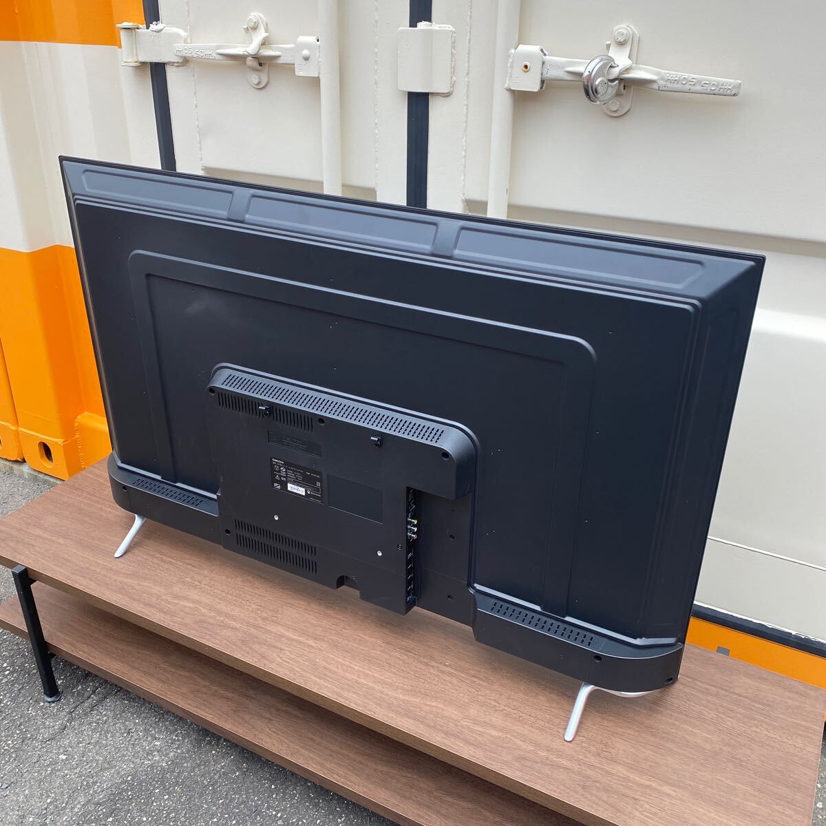 大阪市引取限定　2022年製　ORION 50型　チューナーレススマートテレビ　スマートテレビ　AEUD-50D リモコン　ケーブル付　中古/美品_画像5