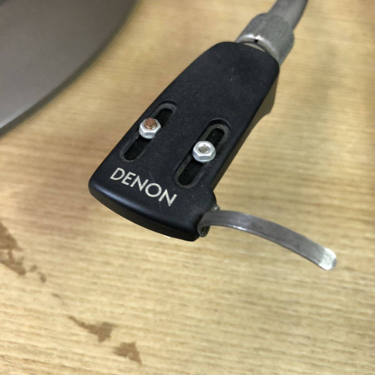  ◎デノン◎ DENON DP-1700 ダイレクトドライブ方式ターンテーブル SHURE M44-7 動作品　現状品_画像8