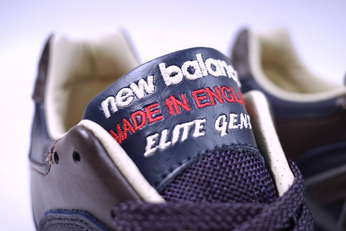 本物/NEW BALANCE 英国製 歴代最高級オールレザー/足数限定品 M577GNB NAVY US8.5/26.5cm 新品未使用 made in england 576 996_まるで最高級レザーシューズのような限定品