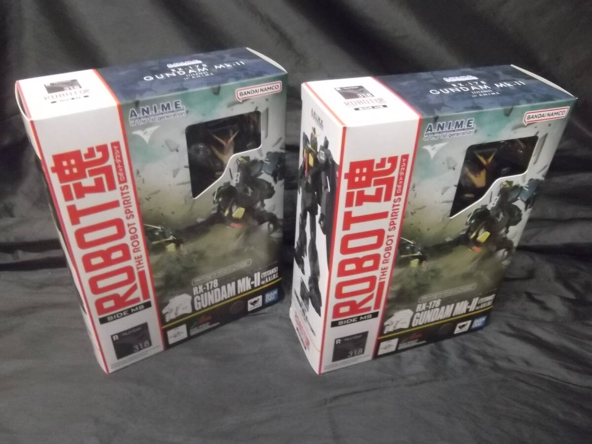 ROBOT魂 機動戦士Ζガンダム ＜SIDE MS＞ RX-178 ガンダムMk-Ⅱ(ティターンズ仕様) ver. A.N.I.M.E.　　2個セットで　_画像3