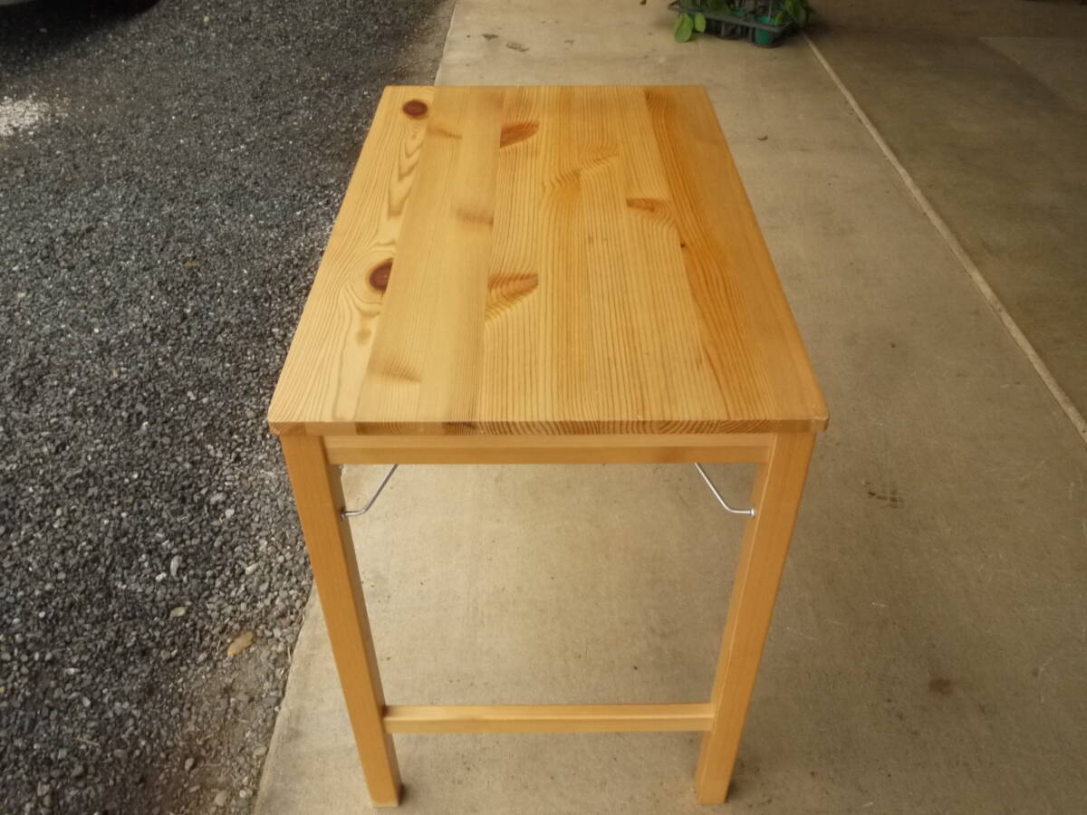 [4May01 O] Muji Ryohin сосна материал складной стол складной складной стол из дерева хорошая вещь план 