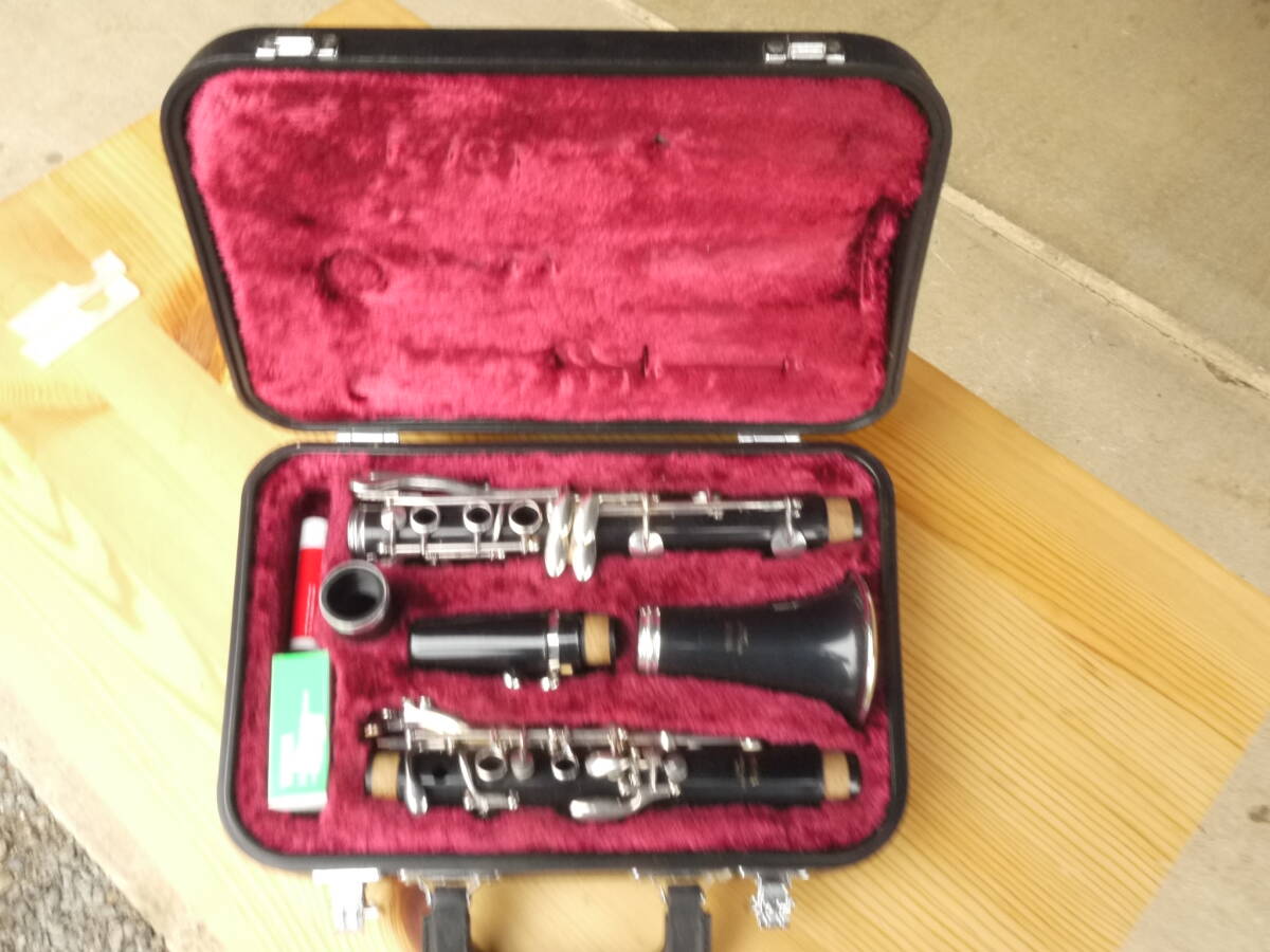 [HD40429]YAMAHA Yamaha кларнет YCL-27 духовые инструменты жесткий чехол есть 