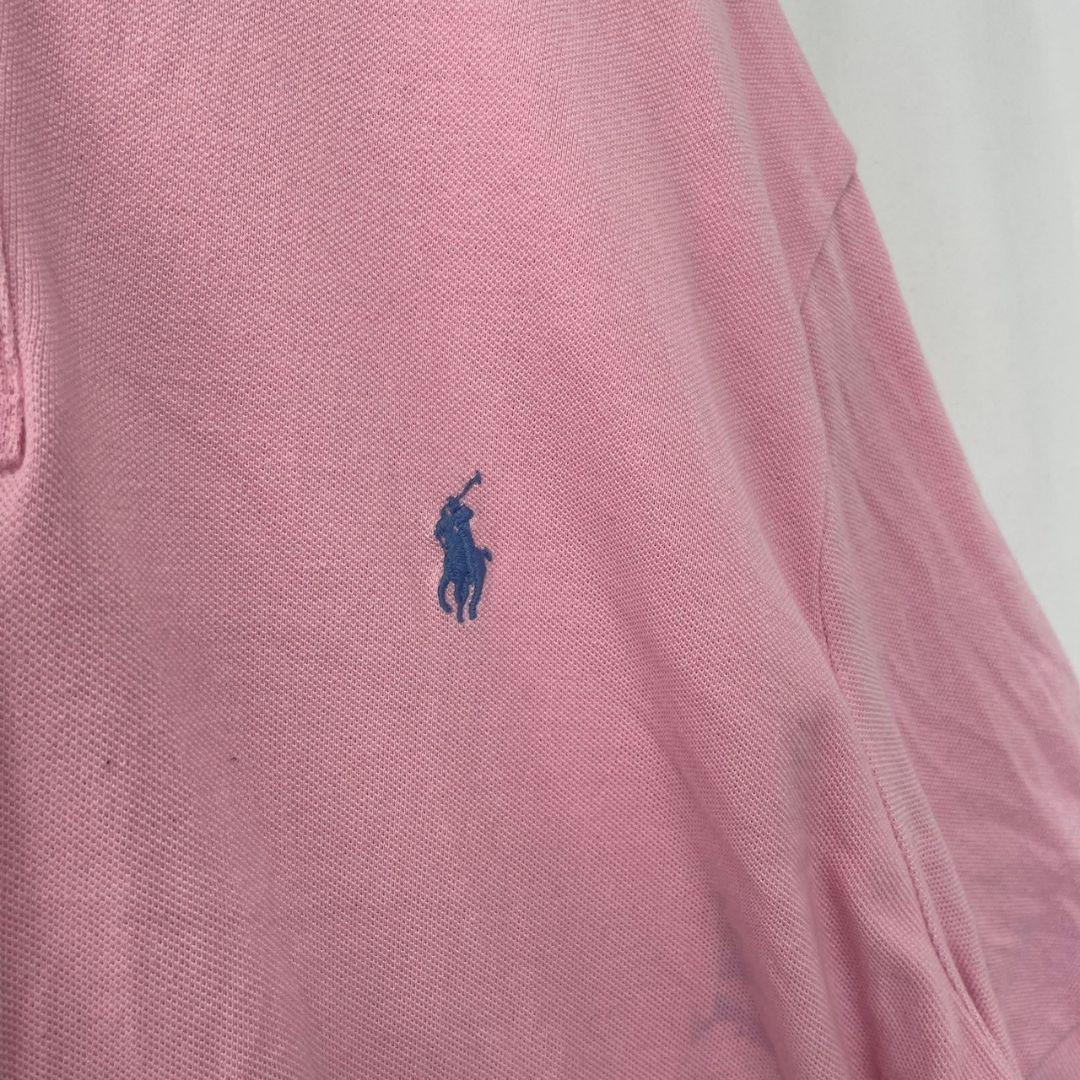 POLO Ralph Lauren半袖ポロシャツピンク春夏メンズ2XL g8
