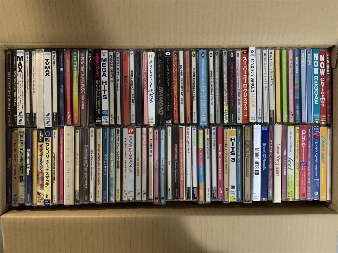 洋楽 オムニバス コンピレーションアルバム CD 100枚セット 洋楽 オムニバス コンピレーションアルバム CD 100枚セット