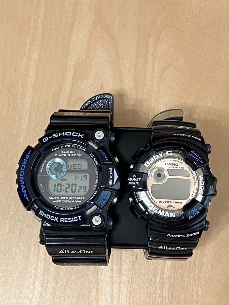 希少！生産終了モデル！　CASIO G-SHOCK FROGMAN フロッグマン タフソーラー イルクジ　御蔵島モデル